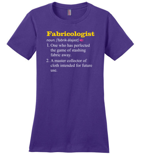 Fabricologist Definition