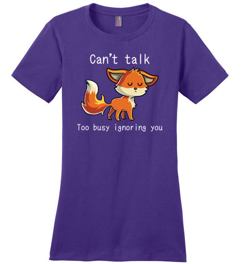 Fox Can't Talk Too Busy Ignoring You