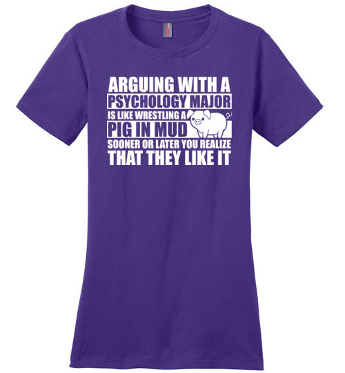 Arguing With A Psychology Major Pig In Mud