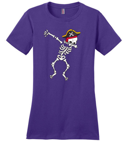 Pirate Dabbing Skeleton Canvas