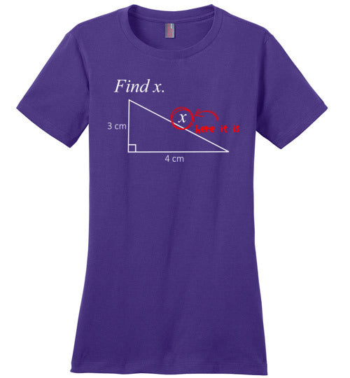Math Find X Canvas