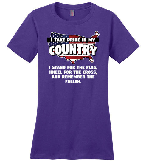Politically Incorrect Take Pride Country Canvas