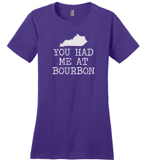 Kentucky You Had Me At Bourbon Canvas