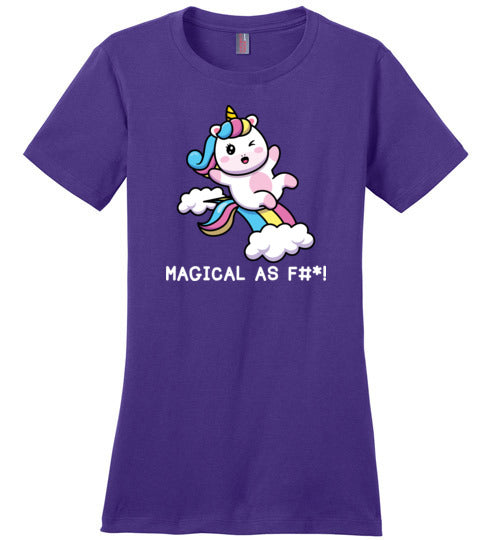Unicorn Magical as F Canvas