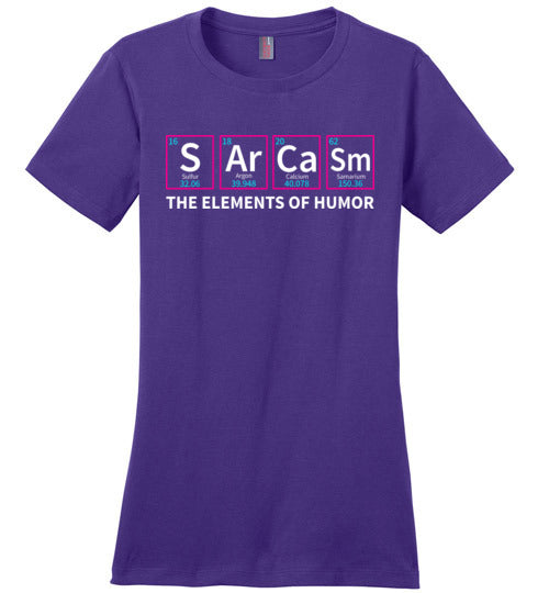 Sarcasm Periodic Table Chemistry Canvas