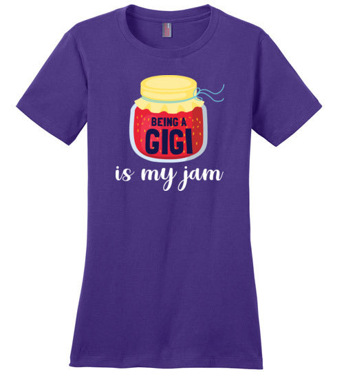Being a Gigi Is My Jam Canvas