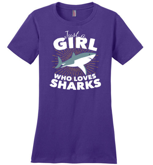 Just A Girl Who Loves Sharks