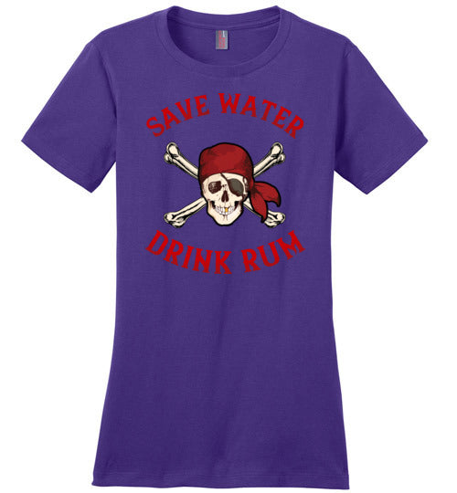 Pirate Save Water Drink Rum