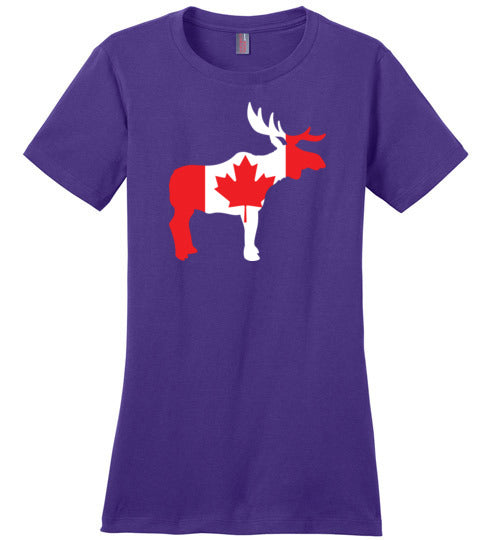 Canada Moose Canvas