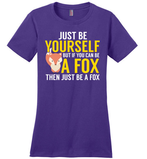 Just Be A Fox Canvas