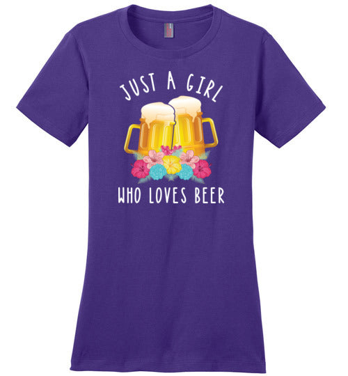 Just A Girl Who Loves Beer
