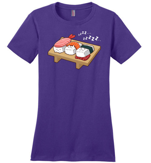 Sushi Sleeping T-Shirt