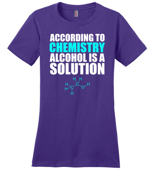 Chemistry Alcohol Is A Solution