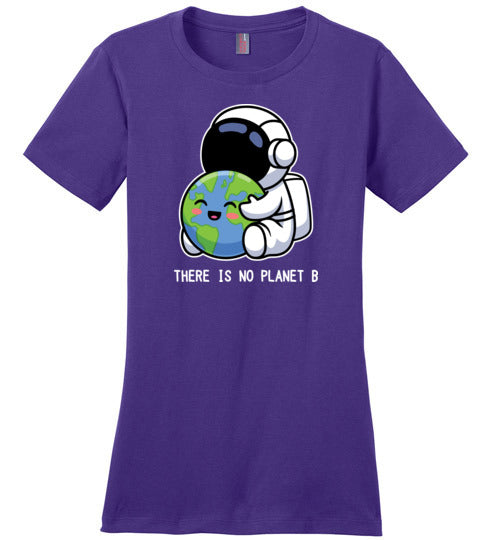 Astronaut No Planet B Earth Canvas