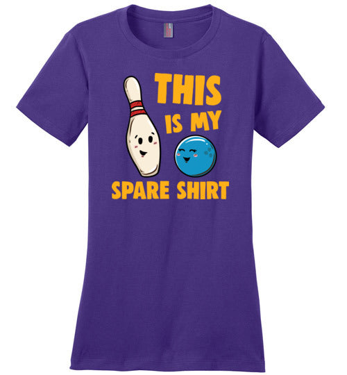 Bowling This Is My Spare Shirt
