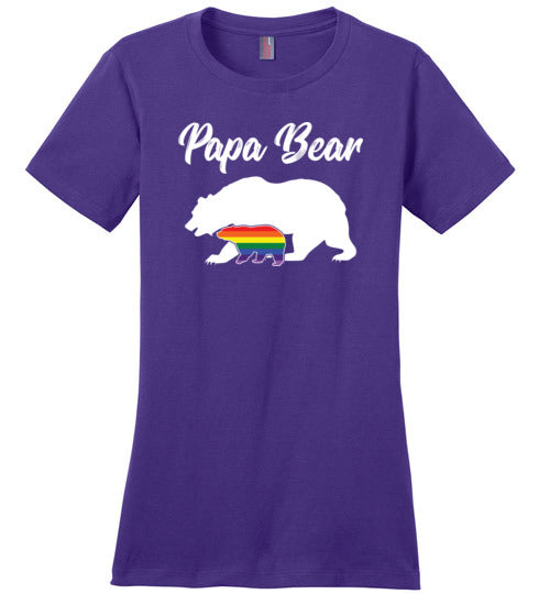 Papa Bear LGBT Canvas