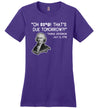 Thomas Jefferson Due Date Canvas