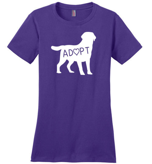 Adopt Dog Canvas