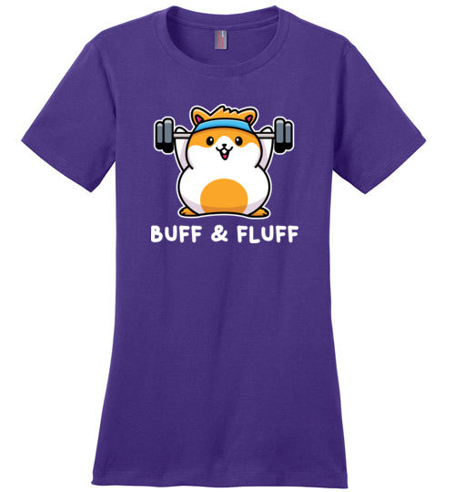 Hamster Buff and Fluff Canvas