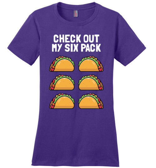 Check Out Six Pack Taco Canvas