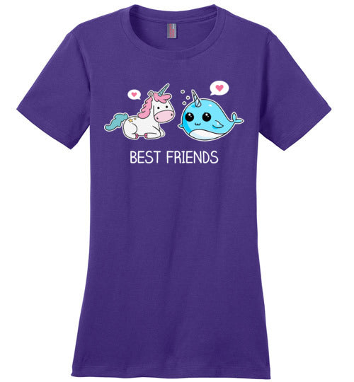 Narwhal Unicorn Best Friends