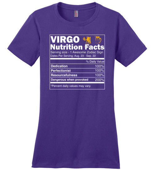 Virgo Nutrition Facts