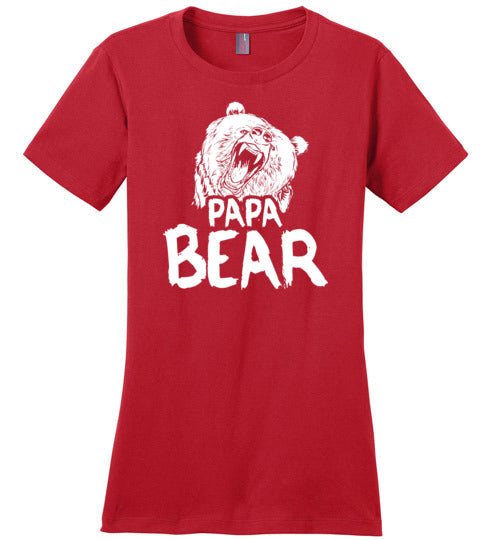 Fierce Papa Bear Canvas