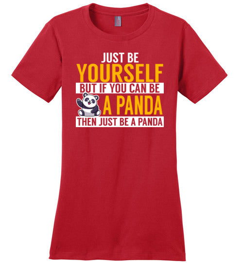 Be Yourself Panda Canvas
