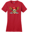 Pirate Skull Crossed Swords Canvas