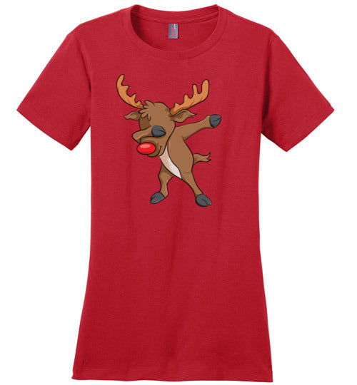 Dabbing Reindeer Canvas