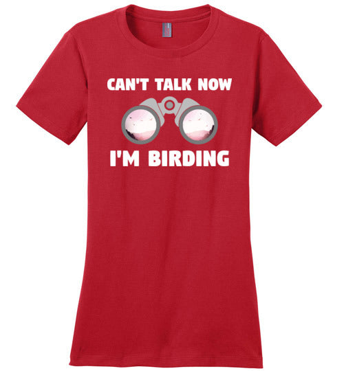 Cant Talk Birding Canvas