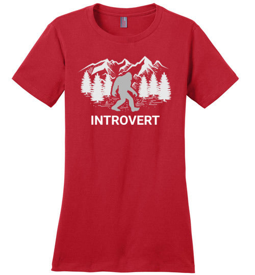 Bigfoot Introvert Canvas