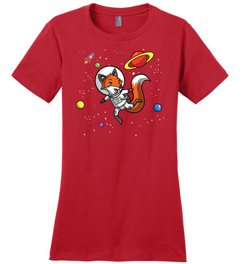 Fox Astronaut In Space