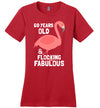 60 Years Old Flocking Fabulous Canvas