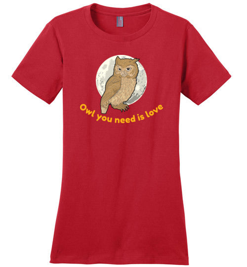 Owl You Need Is Love Canvas