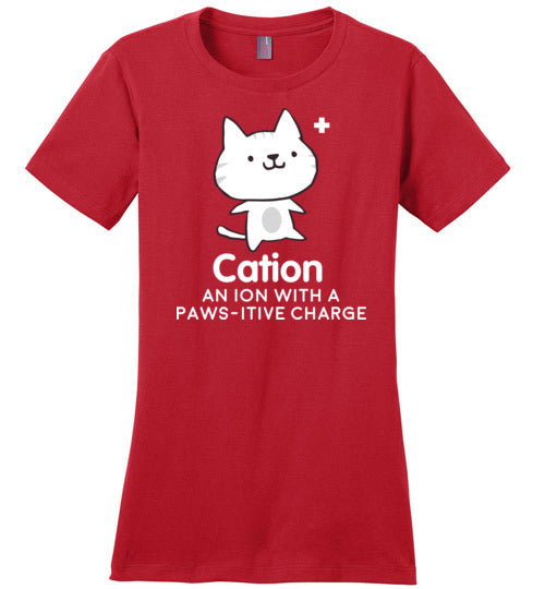 Cation Pawsitive Charge Canvas