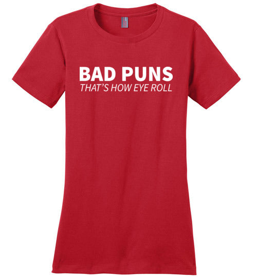Bad Puns Eye Roll