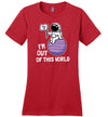 Astronaut Out of this World Canvas