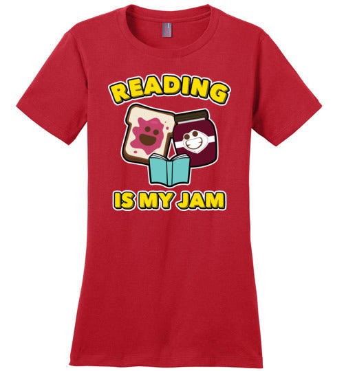 Reading Is My Jam Canvas