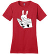 Bunny Reading Tale Of Two Bunnies Canvas