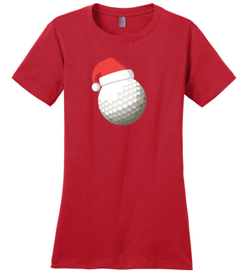 Christmas Golf Canvas