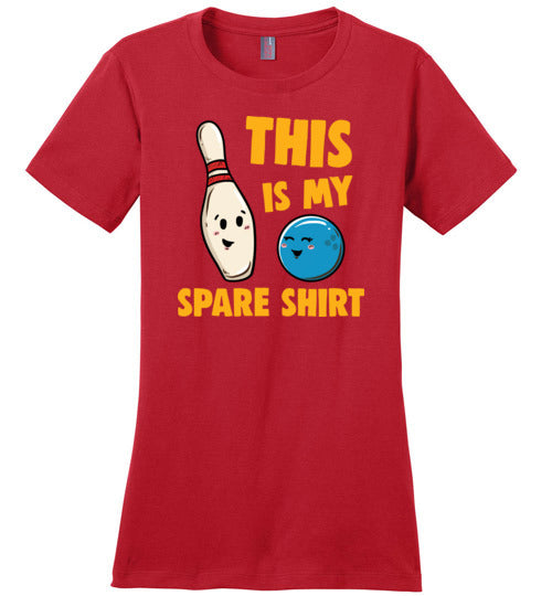 Bowling This Is My Spare Shirt