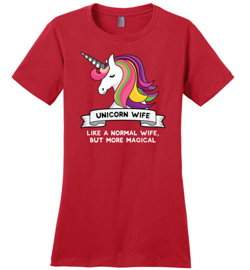 Magical Unicorn Wife Canvas