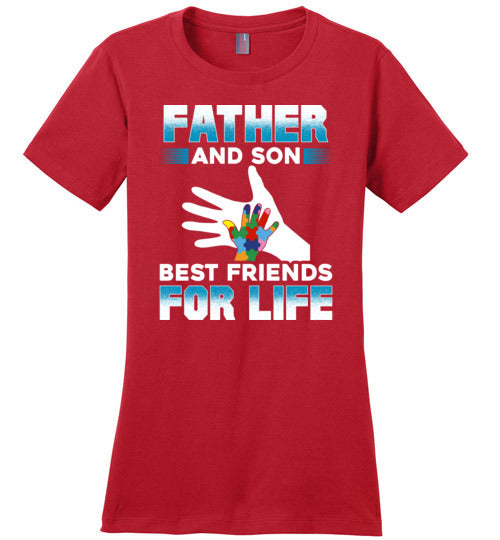 Father Son Autism Awareness Best Friends