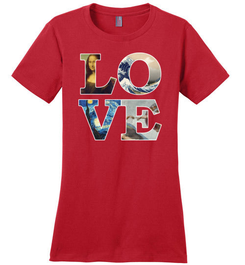 Love Art Masterpieces Canvas