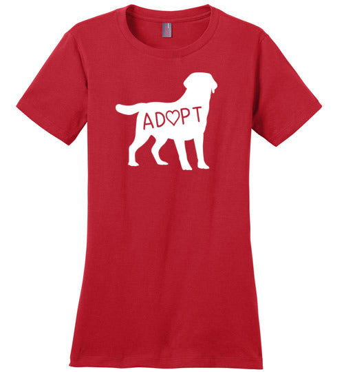 Adopt Dog Canvas