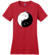 Cat Yin Yang Canvas