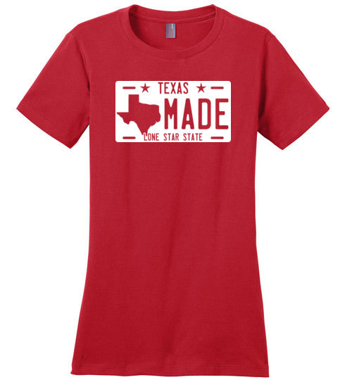 Texas Made License Plate