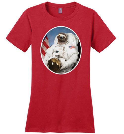 Sloth Astronaut Canvas