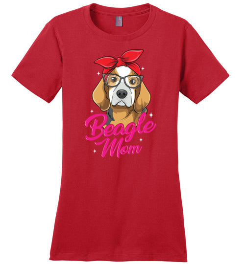 Beagle Mom Canvas